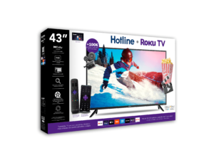 TV HOTLINE HL43RKFHD 43 PULGADAS FHD ISDB-T ROKU/TV